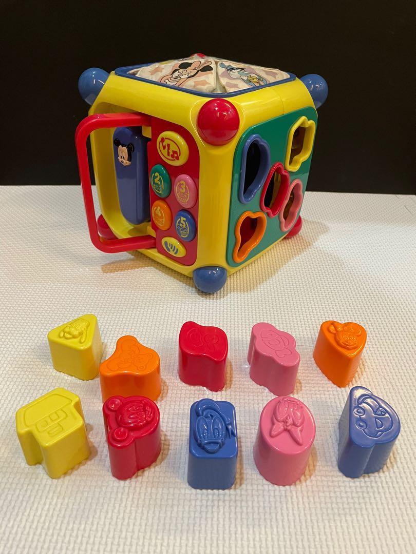 Tomy Disney Busy Box Baby Toys Shape Sorter
