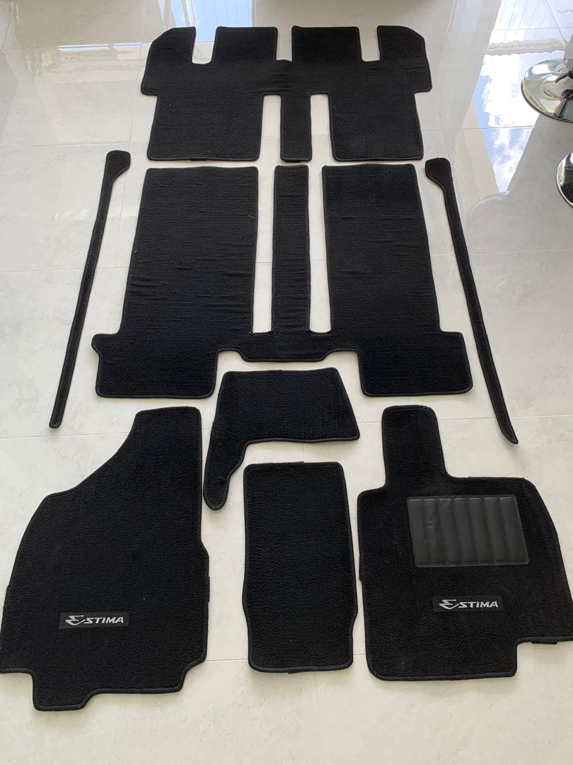 Toyota Estima 8 seater Floor Mat FULL SET Car Accessories