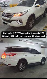 Toyota Fortuner 4x2 V Diesel Auto