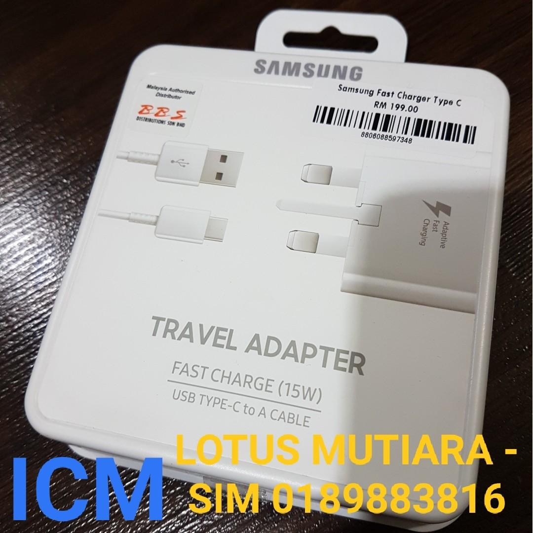 Travel Adapter Samsung Bbs Original With Usb Type C Cable Iyear Warranty Samsung Ready Stock Cod Mobile Phones Tablets Mobile Tablet Accessories Power Banks Chargers On Carousell