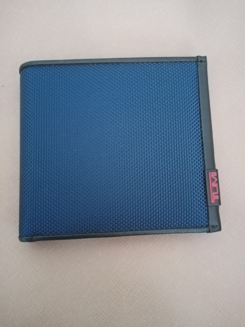 TUMI ballistic nylon wallet with cards lot for men, Luxury, Bags
