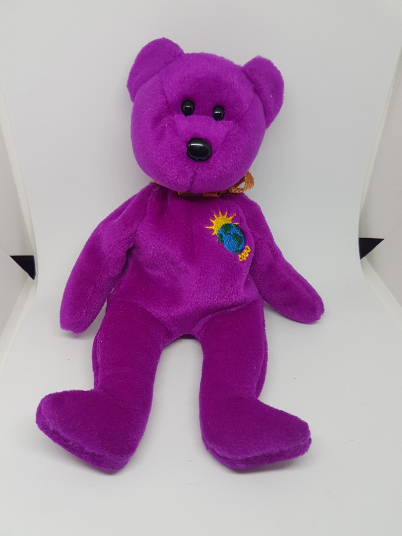 Purple shop bear ty