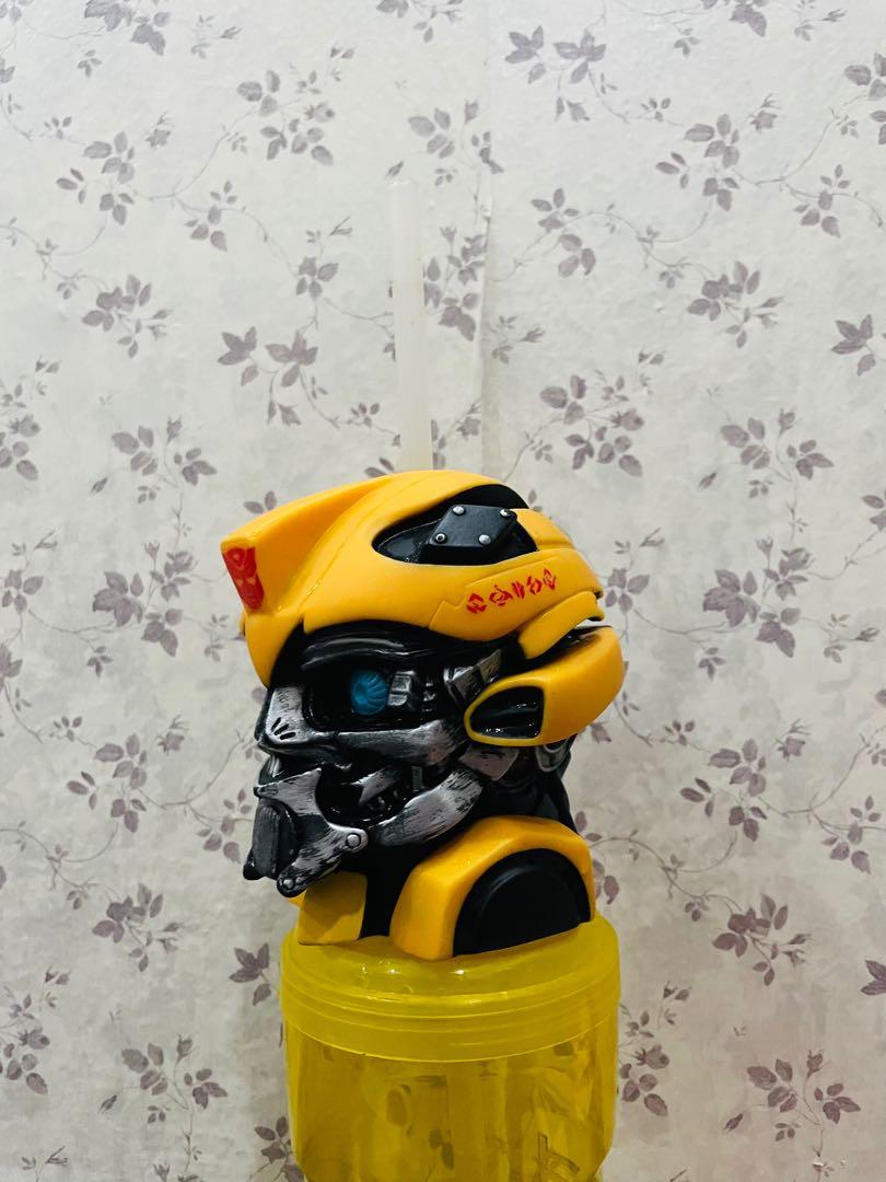 Transformer Bumblebee water bottle by Universal studios Singapore, Babies &  Kids, Nursing & Feeding, Weaning & Toddler Feeding on Carousell