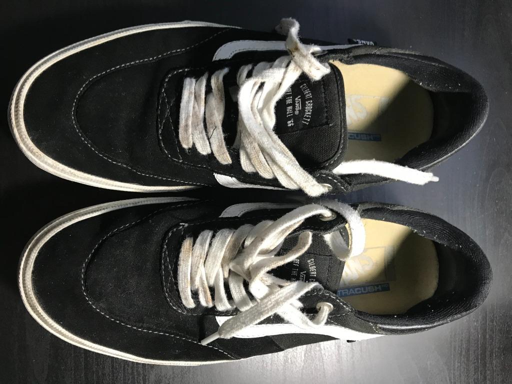 VANS GILBERT CROCKETT PRO SHOES BLACK TRUE WHITE Men s Fashion