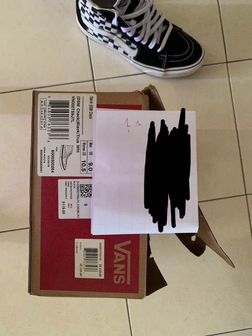 Vans Ski 8 X Dsm Men S Fashion Footwear Sneakers On Carousell