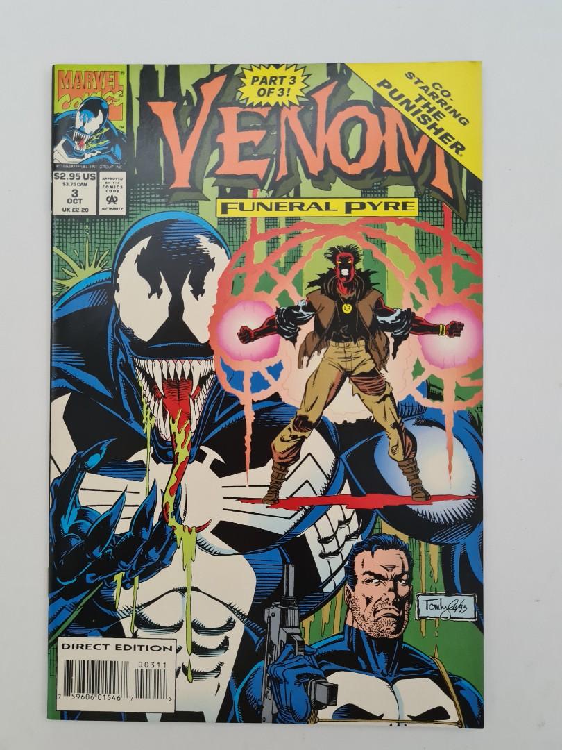 VENOM Funeral Pyre 13 1993 (2 sets Left), Hobbies & Toys, Books