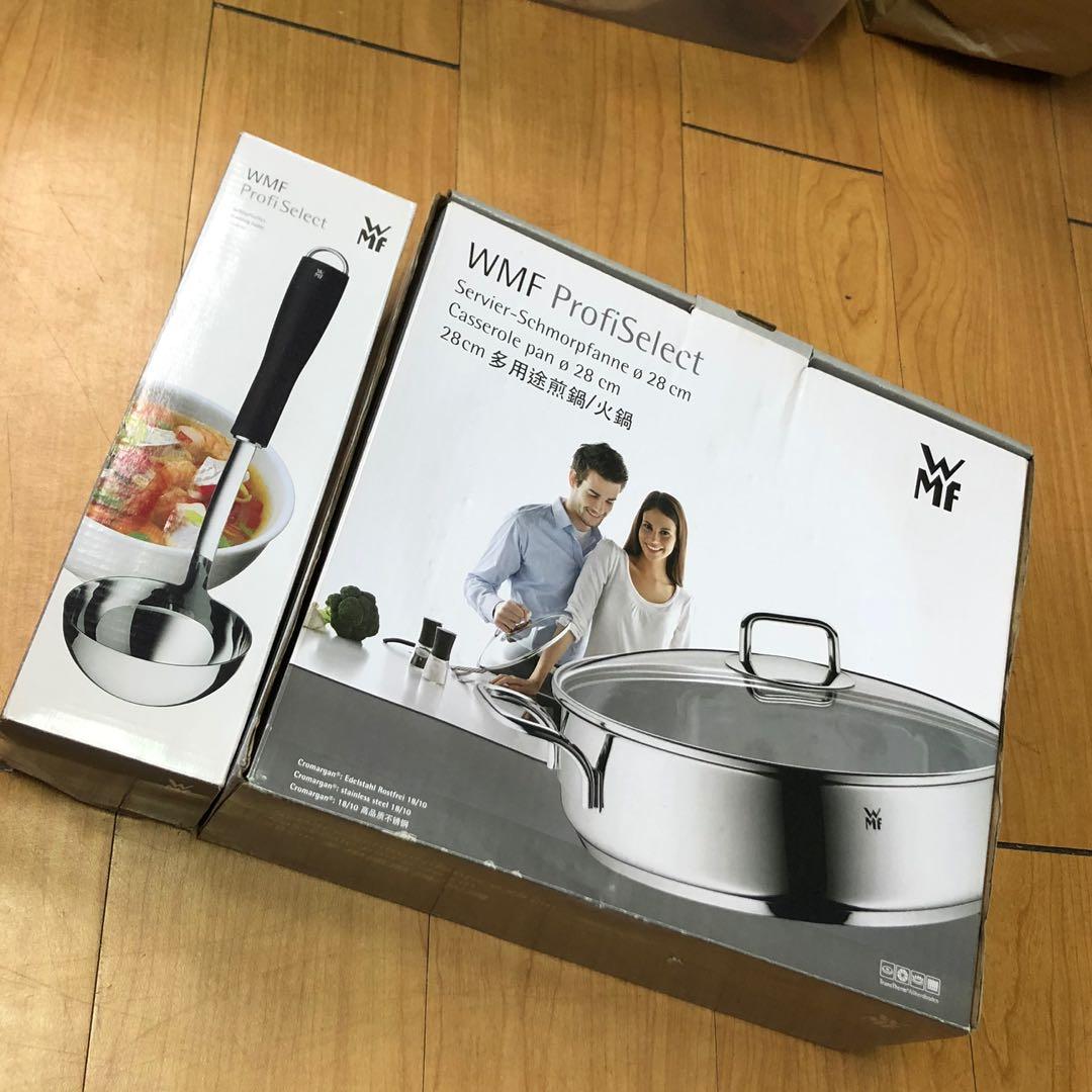 WMF　プロフィセレクト　琺瑯鍋30ｃｍｘ23ｃｍ（未使用） WMF プロフィセレクト 琺瑯鍋30cmx23cm（未使用