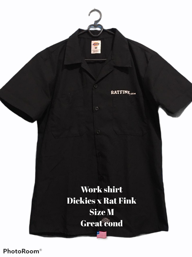 Workshirt Dickies x Rat Fink, Fesyen 
