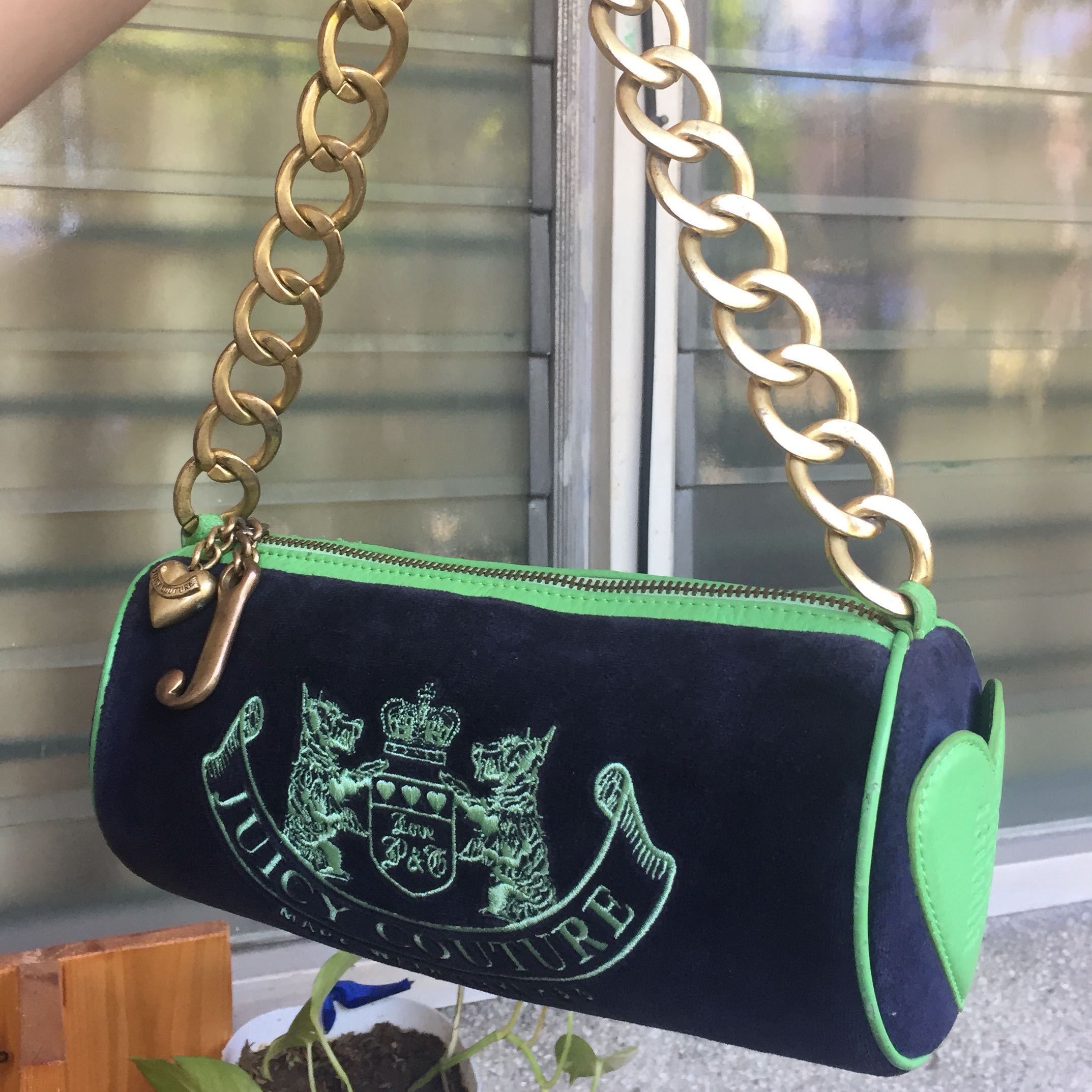 y2k Juicy Couture Barrel Bag Papillon