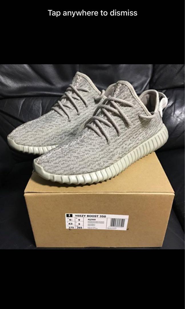Size+10.5+-+adidas+Yeezy+Boost+350+V1+Moonrock for sale online