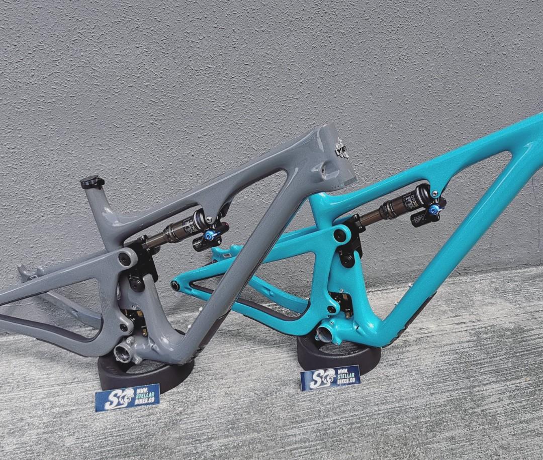 Yeti SB115 SB 115 Turq mtb frame only Mountain bikes Sports Equipment Bicycles Parts Bicycles on Carousell