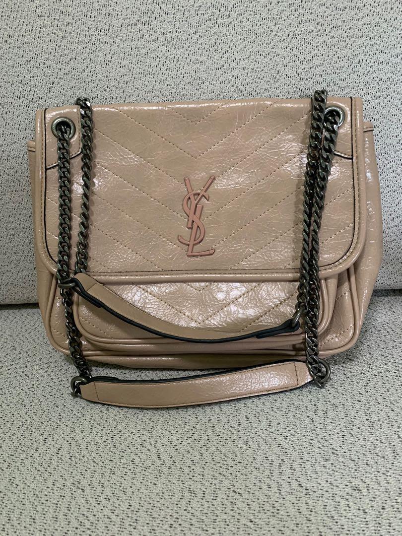 YSL Nude 2 way bag Women s Fashion Bags Wallets Shoulder Bags