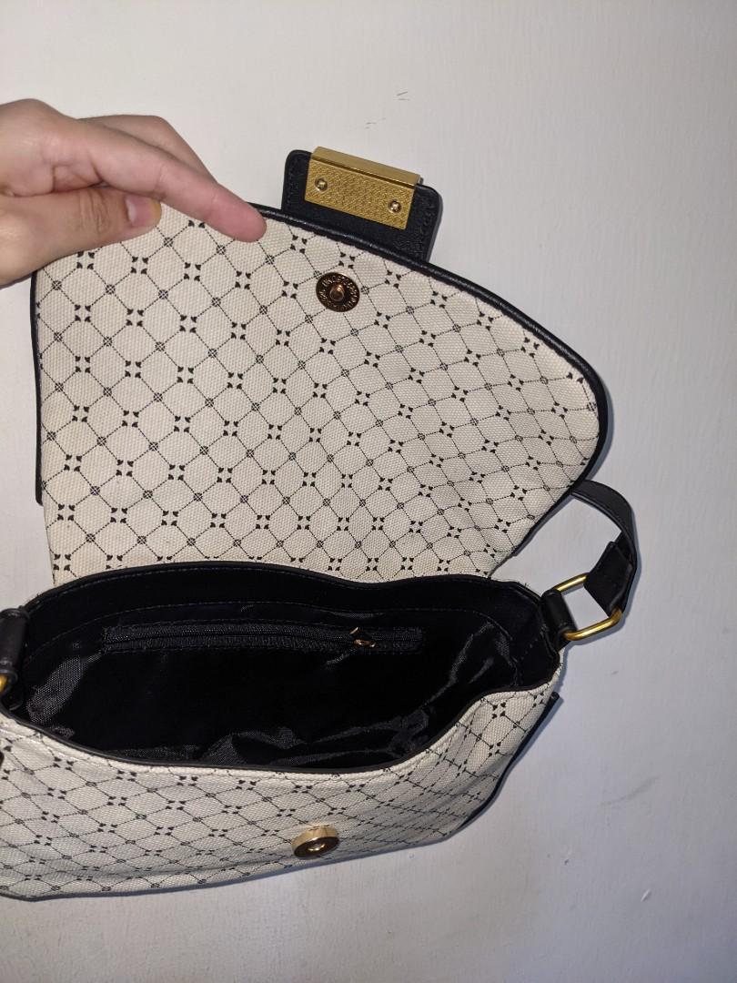 Zara monogram bag sales