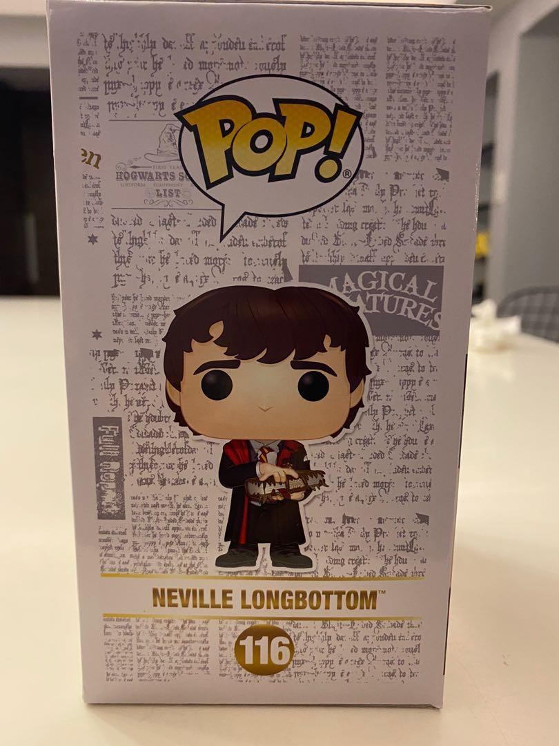 116 Neville Longbottom with Monster Book Funko Pop, Hobbies & Toys, Toys &  Games on Carousell