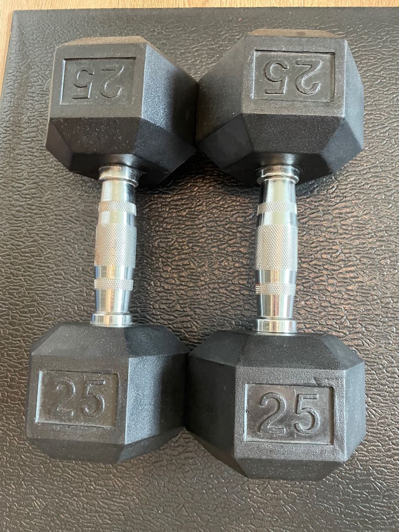 Hex hotsell dumbbells 12kg