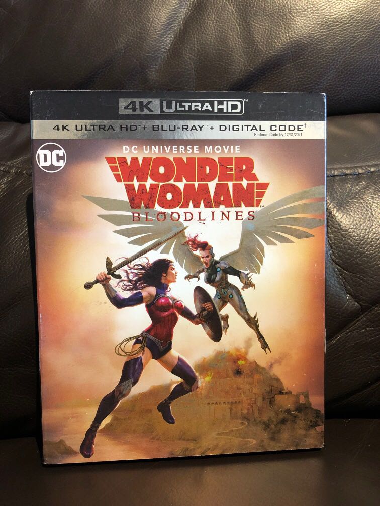 4k Wonder Woman Bloodlines 4k Uhd Ultra Hd Blu Ray Bluray Hobbies Toys Music Media Cds Dvds On Carousell