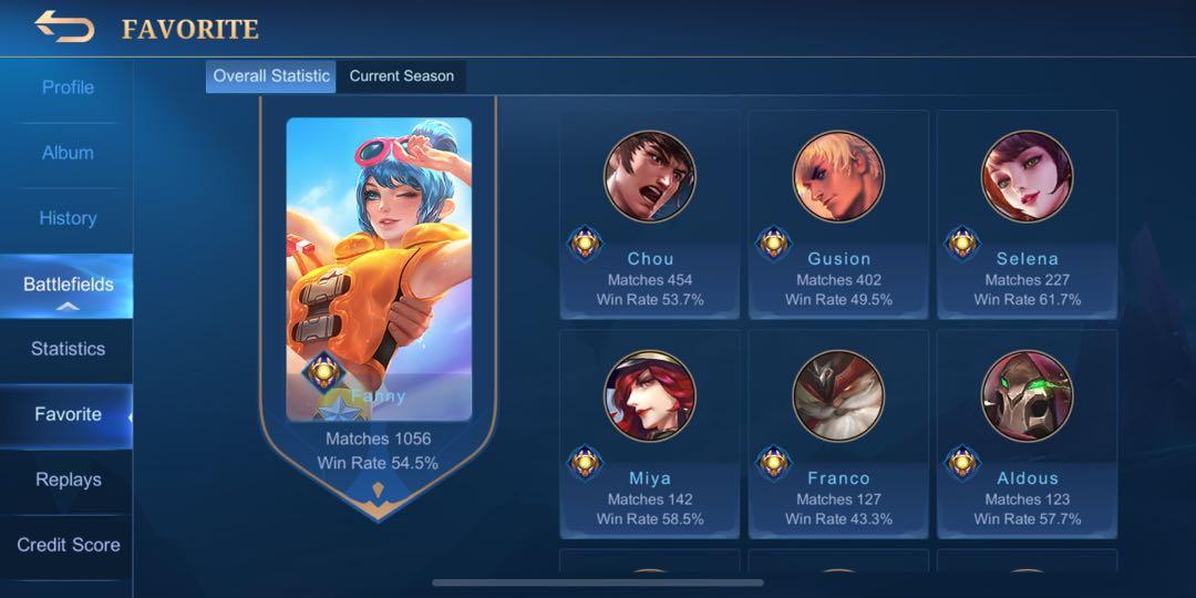 ⭐ New skills icon for saber and miya legendary skin