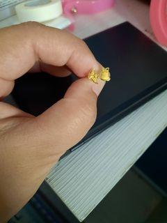 916 earing gold  subang emas