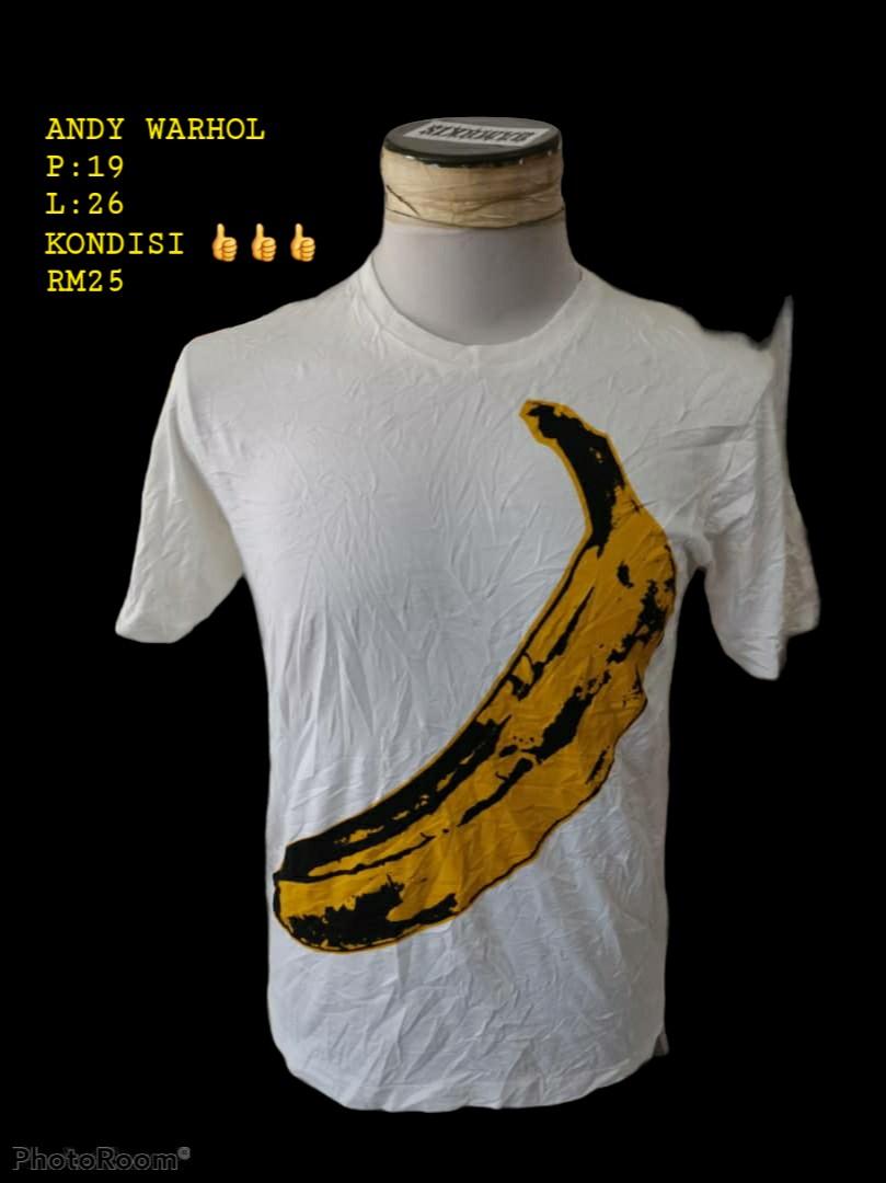 Andy Warhol Men S Fashion Clothes Tops On Carousell