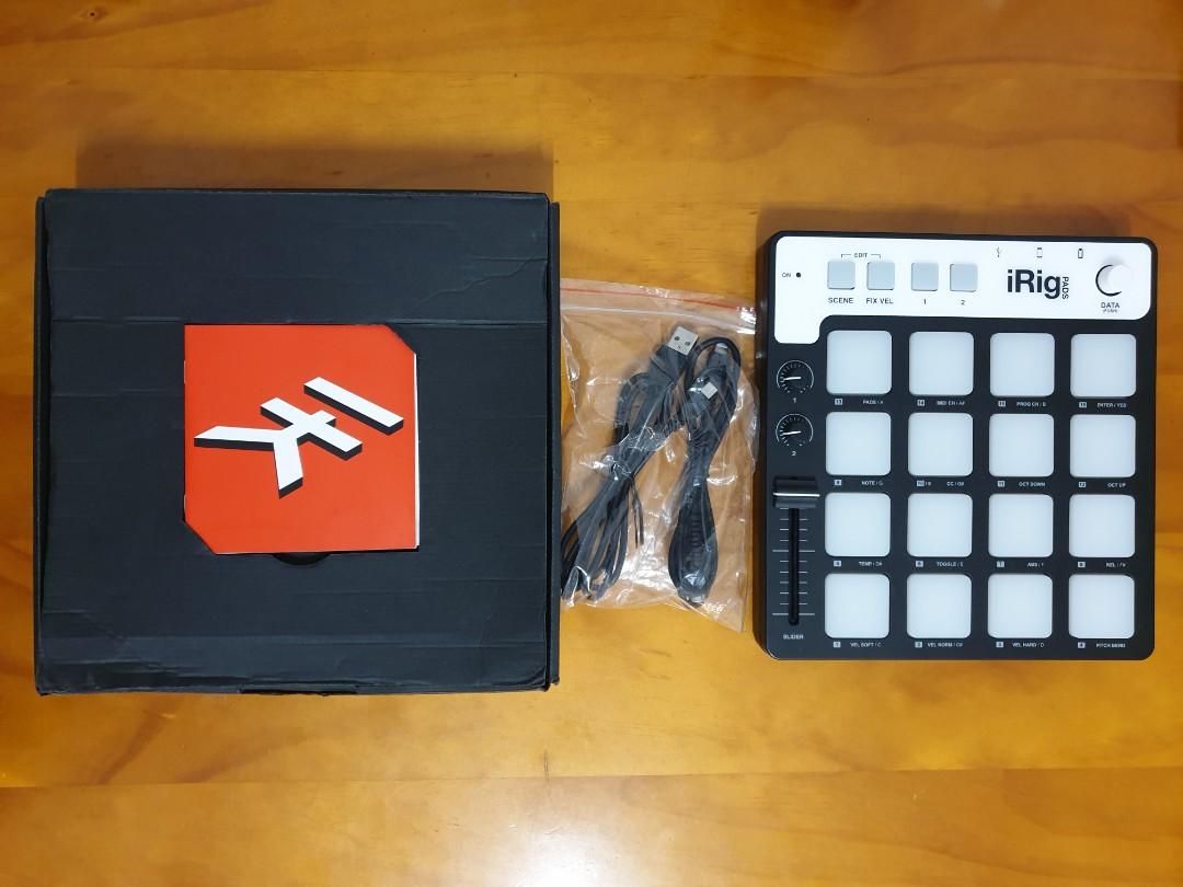 二手 iRig Pads MIDI, 手指鼓 (ios, Mac, PC皆可用)