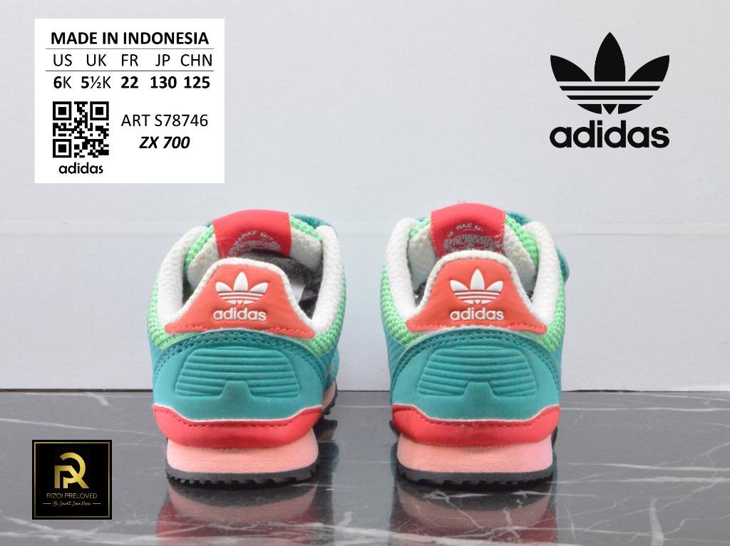 Adidas ZX 700 Kids 12.5cm Babies Kids Babies Kids Fashion on