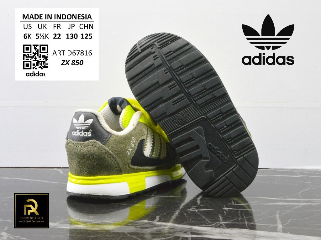 Adidas zx 850 kids yellow cheap
