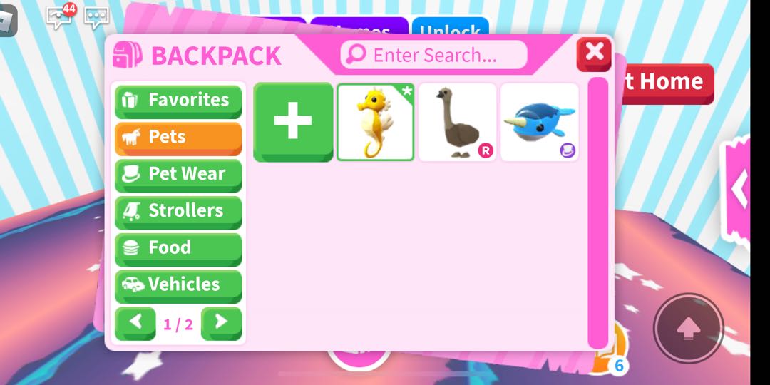 Adopt Me Pets Read Description Video Gaming Video Games Others On Carousell - how much robux cost a rideable horse in adopt me