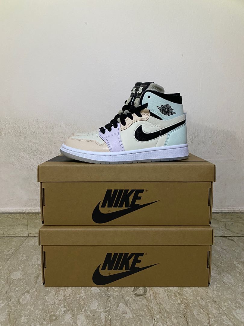Air Jordan 1 Zoom “Easter”, Women's Fashion, Footwear, Sneakers on Carousell