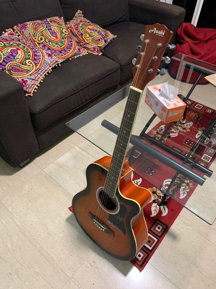 Asahi Guitar, Hobbies & Toys, Music & Media, Musical Instruments on
