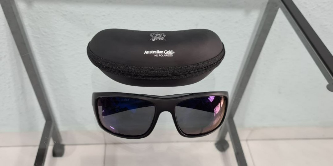 Australian Gold Gamer Grey Sports Wrap Full Frame Sunglasses