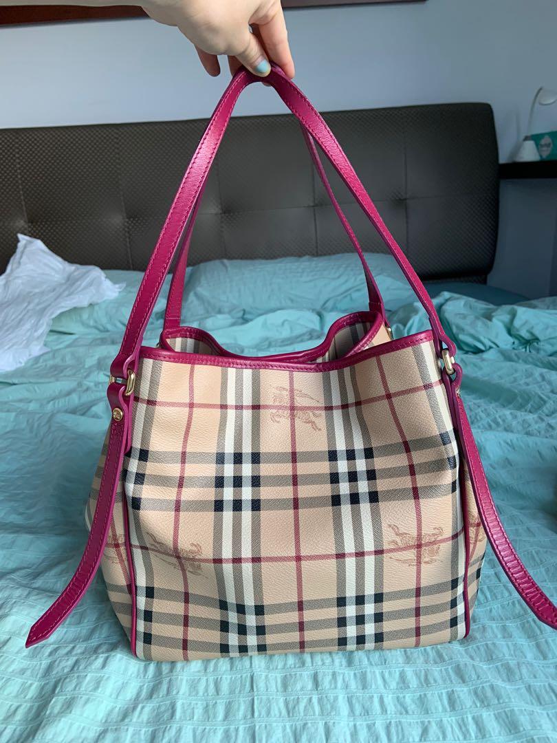 💯 Authentic Burberry Tote Bag, Luxury, Bags & Wallets on Carousell