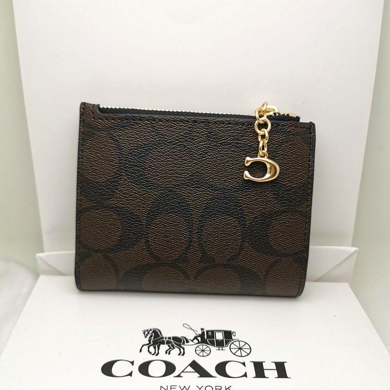 How to check authentic coach wallet sales