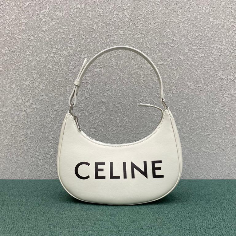AVA BAG IN SMOOTH CALFSKIN WITH CELINE PRINT, Women's Fashion 
