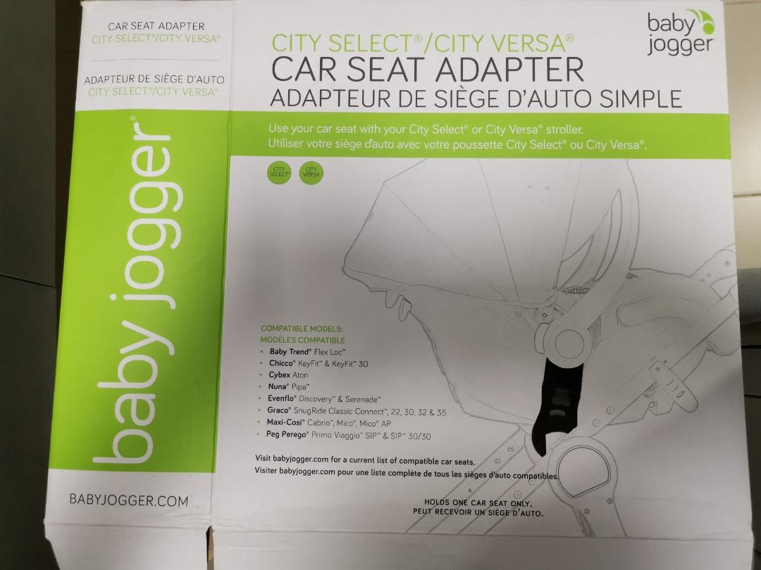Baby jogger city select nuna pipa adapter cheap