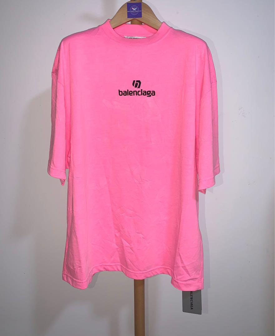 Chia sẻ với hơn 65 về pink balenciaga t shirt  cdgdbentreeduvn