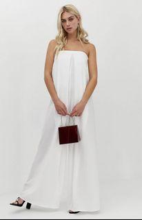 Bandeau wide leg jumpsuit