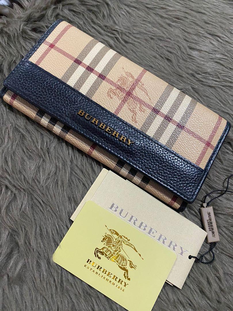 Women's burberry wallet sale Clearance