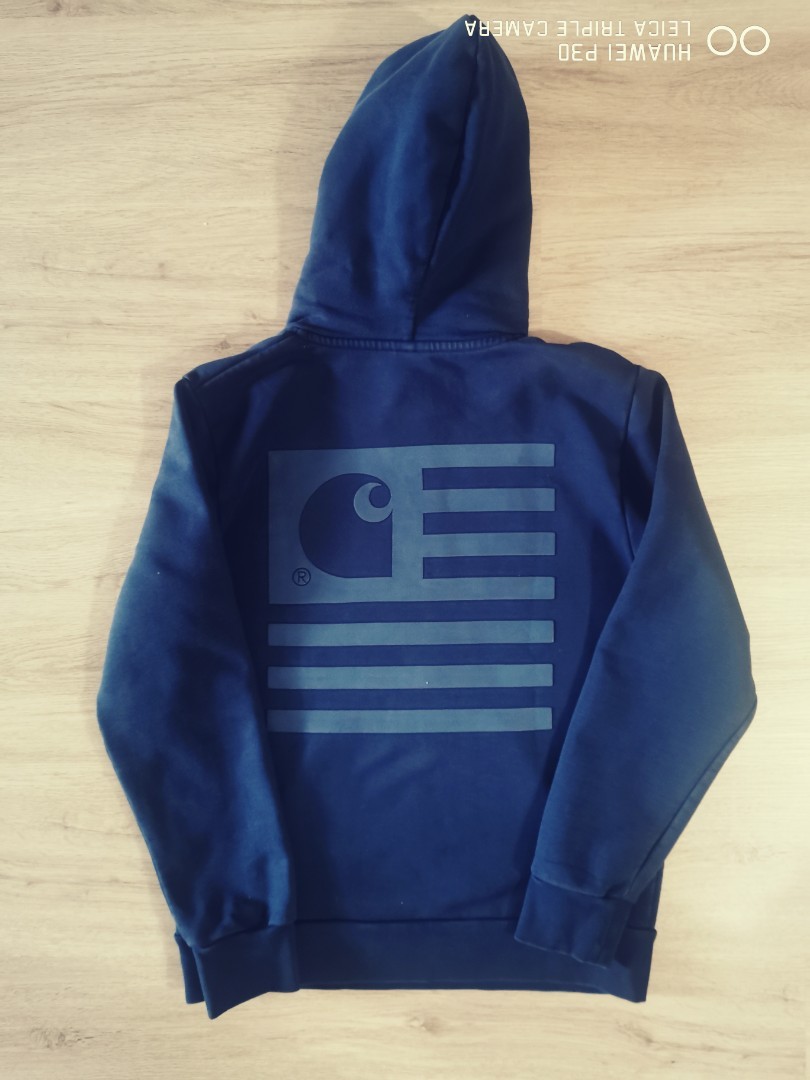Hooded waving state flag sale sweatshirt