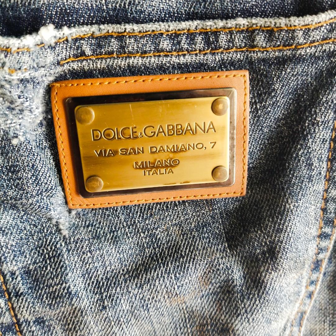 Celana Jeans Dolce \u0026 Gabbana, Fesyen 