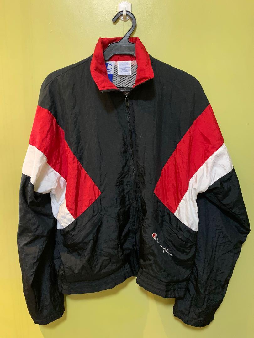 Champion Windbreaker Color block Men s Fashion Coats Jackets