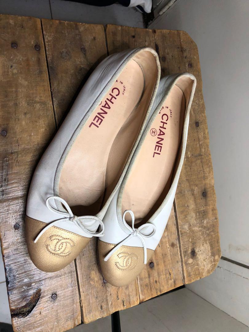 Chanel doll shoes, Women's Fashion, Footwear, Flats & Sandals on Carousell