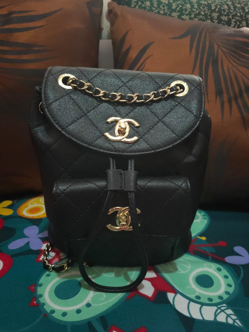 Chanel Backpack Comparison  Chanel Business Affinity vs Double CC Backpack   YouTube