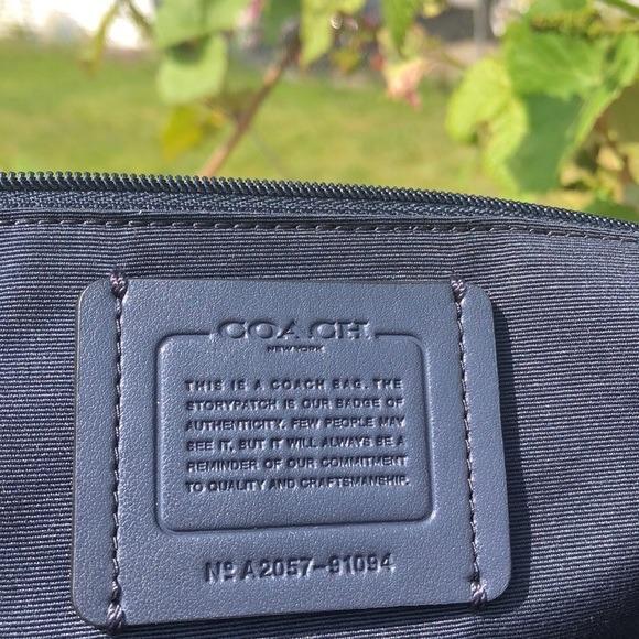 Coach denim prairie satchel deals