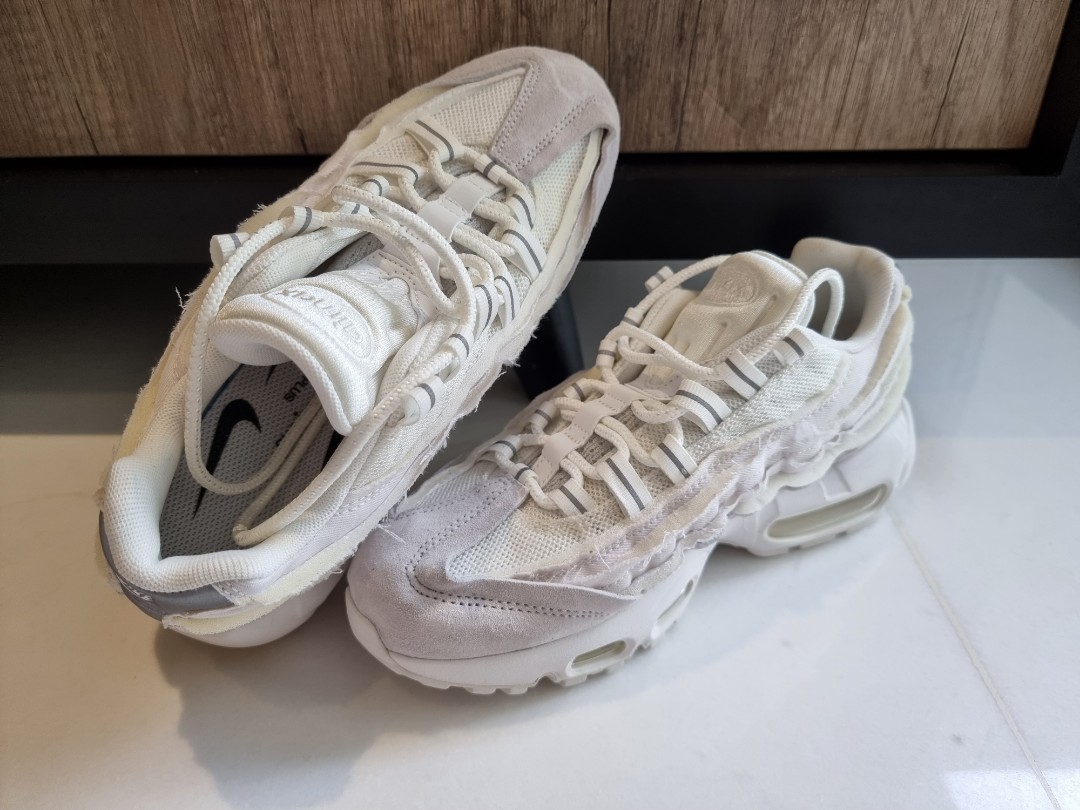 Comme des Garcons x Nike Air Max 95 White Women s Fashion