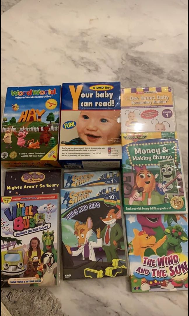 Educational DVDs for toddlers, Hobbies & Toys, Music & Media, CDs