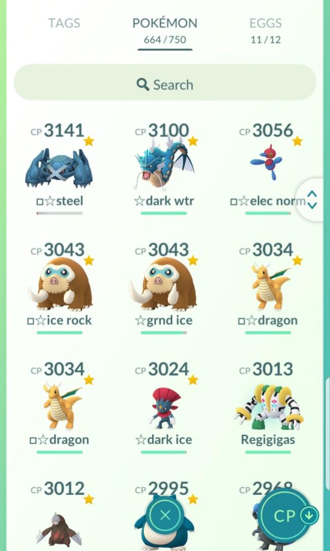 Level 46 Pokemon GO Account (3 available), Everything Else on