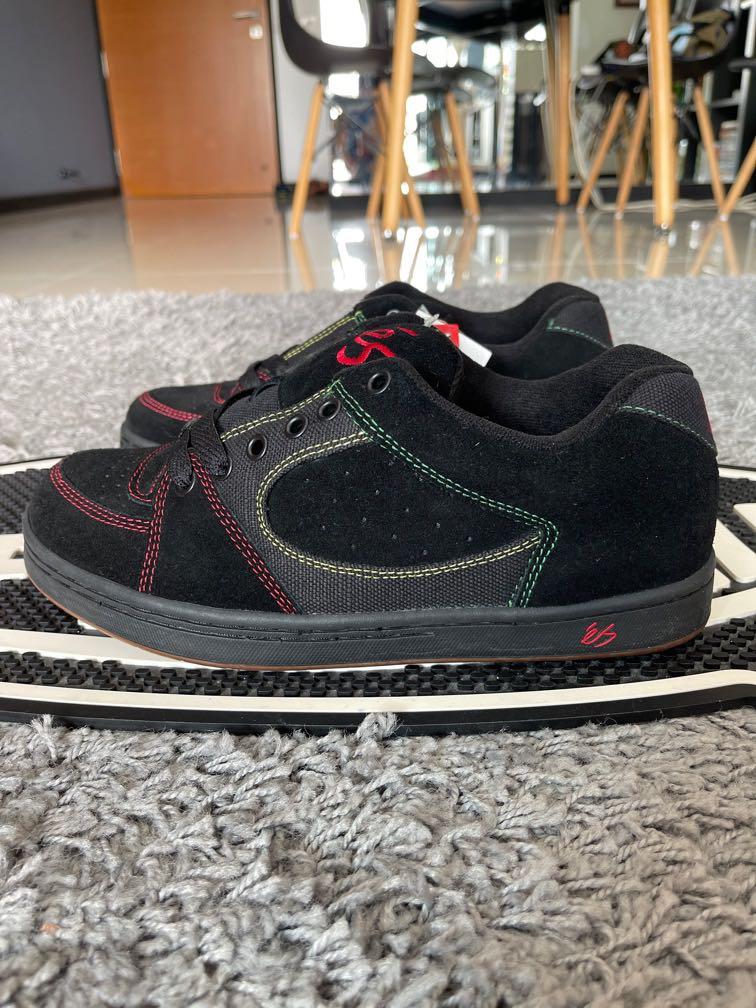 ES Skateboards Accel Nyjah Rasta Men s Fashion Footwear