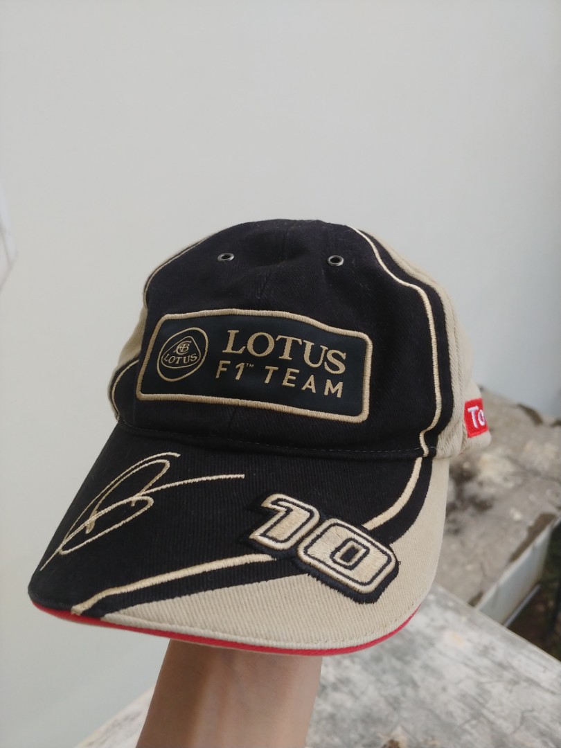 F1 Lotus official topi cap hat vintage 
