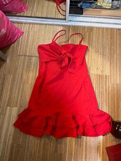 Fashion nova red dress