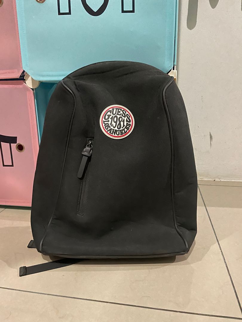 GUESS LAPTOP BACKPACK 100 ORIGINAL (Harga boleh Nego/Diskaun lagi